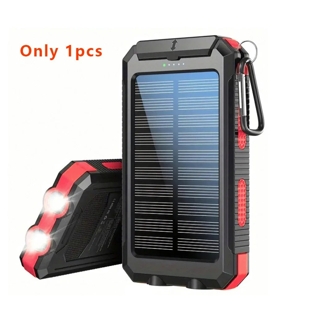 Waterproof Outdoor Solar Power Bank.
